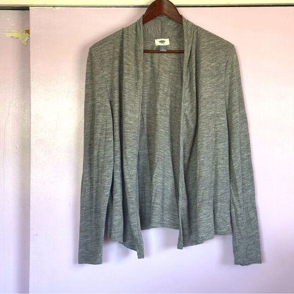 Old Navy Woman’s Cardigan Sz L Grey - Picture 1 of 4